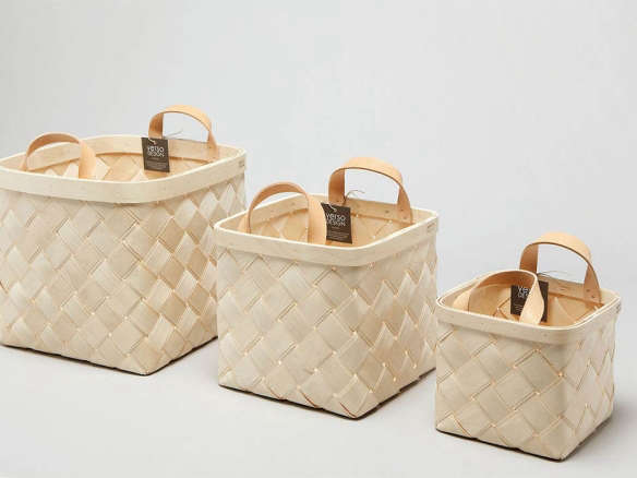 verso lastu birch basket with natural leather handles 8
