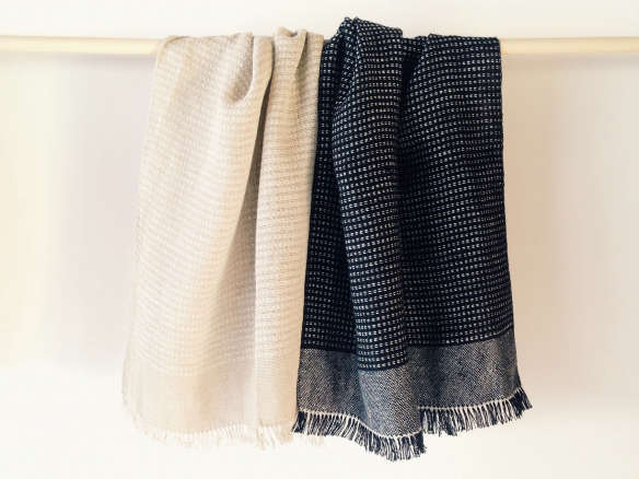 hand woven linen night towel 8