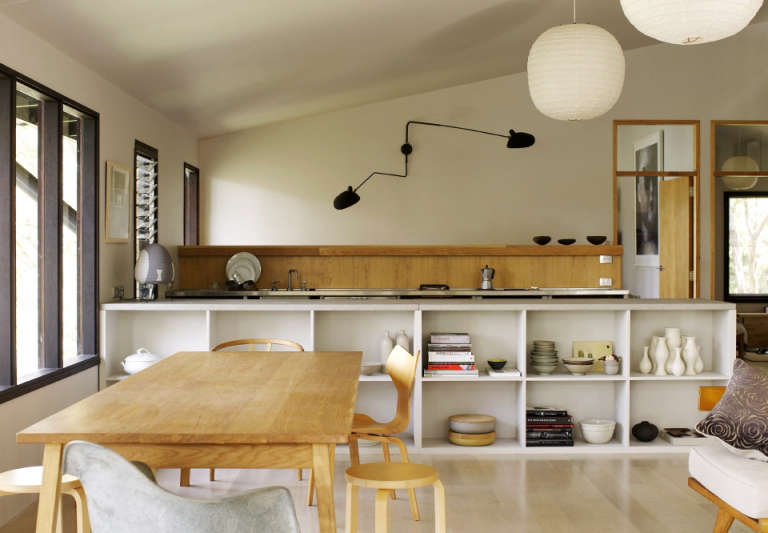 Kitchen of the Week An Undulating Wood Kitchen in Melbourne Curves Included portrait 13