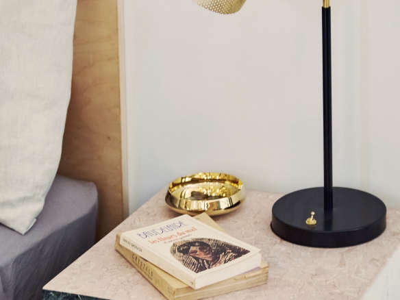 Atelier De Troupes Eperon Black and Brass Table Lamp portrait 4