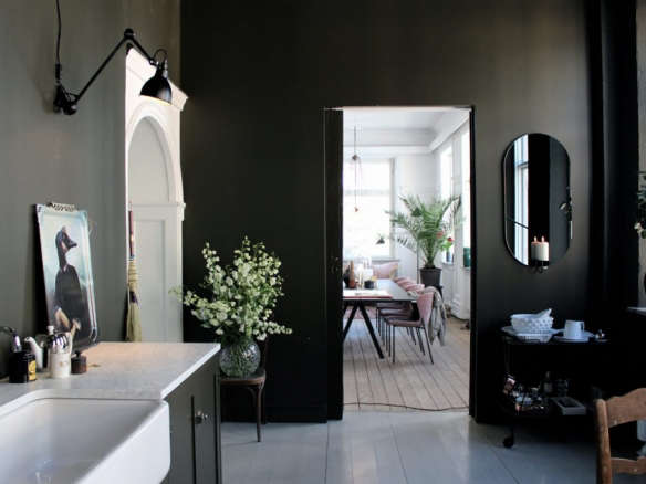 Kitchen of the Week Danish Design Star Cecilie Manzs Ikea Hack Kitchen portrait 34