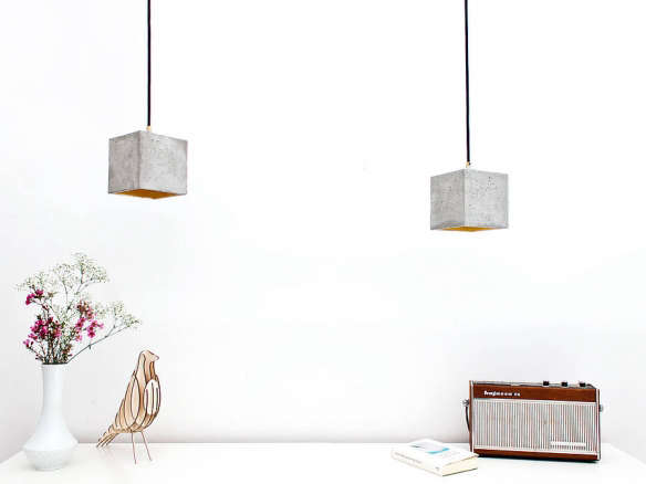 Subtly Glamorous Concrete Lights from Berlin portrait 3