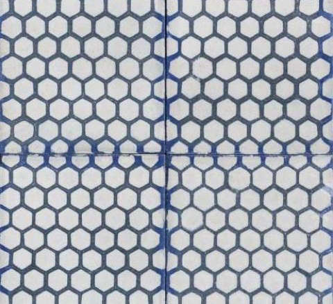 hexagonal daroca tile  