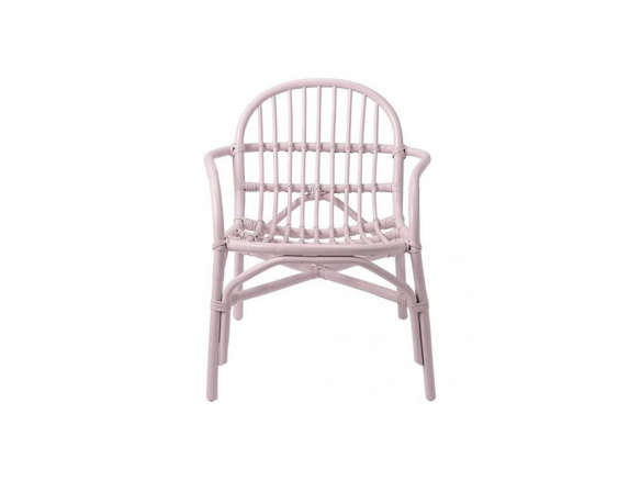 bloomingville rotan chair blush pink 8
