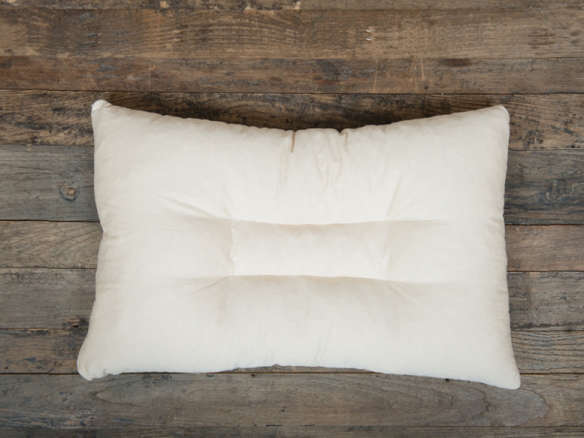 Saguenay 40  Contour Organic Shredded Rubber Pillow portrait 42