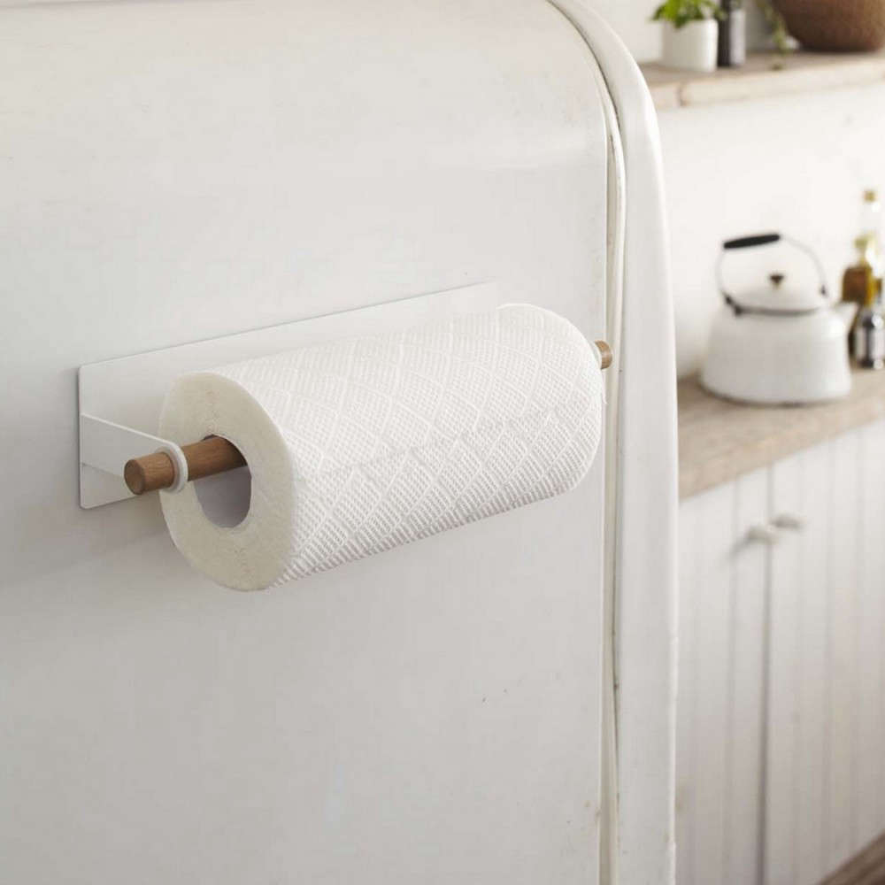 Wall Mount Horizontal Paper Towel Holder Kitchen Paper Towel Rack Dispenser G3F6 