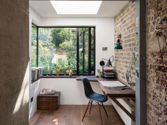 Kitchen of the Week An Architects Colorful Modern Cottage Kitchen in a London Highrise portrait 35