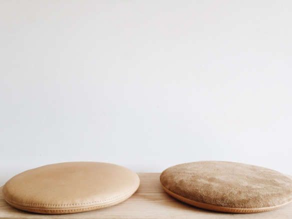 counter space’s leather cushion 8