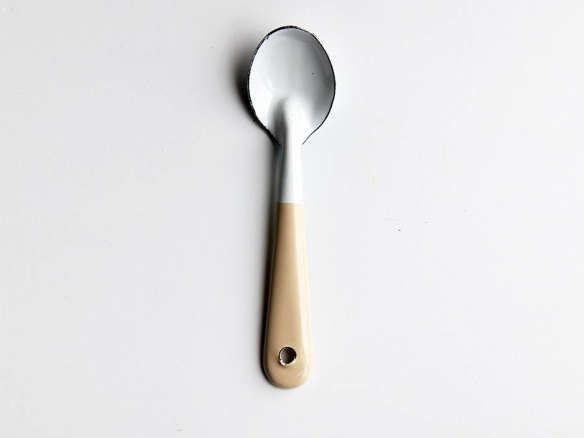 enamelware tea spoons 8