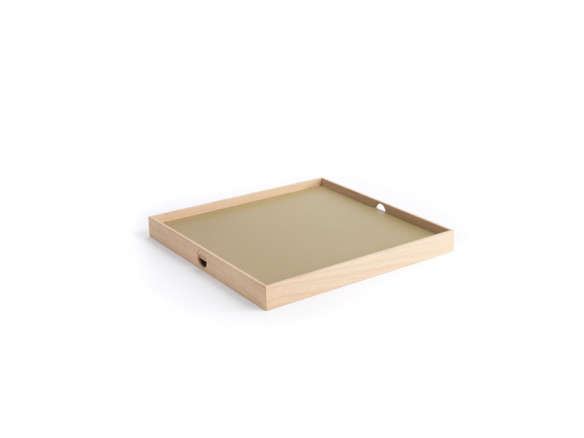 flip tray – medium – olive/oak 8