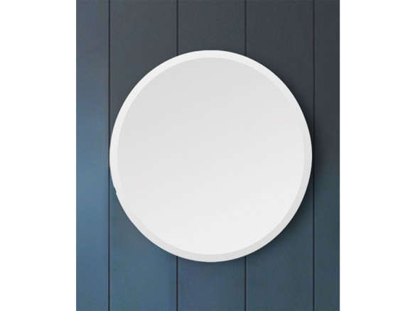 frameless round wall mirror 8
