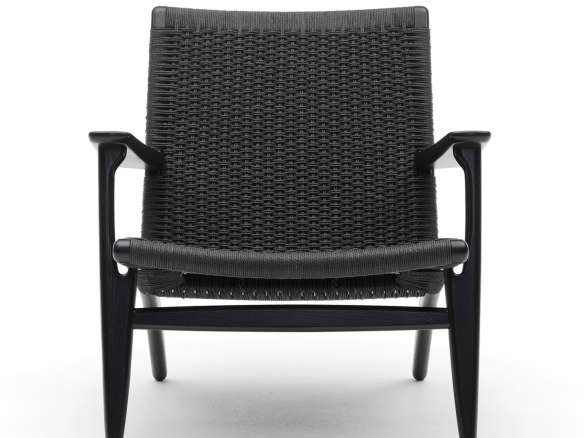 black edition ch25 chair – black base, black cord seat 8