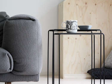 Everyday Design Finland Nesting Tables Black  
