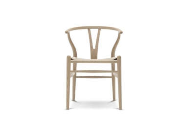 hans wegner wishbone chair white oiled oak  