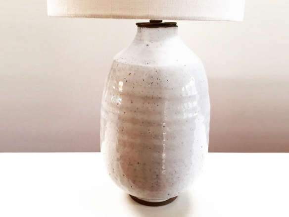 beth katzs carved stoneware white lamp 8