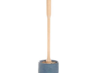 toilet brush blue cup  