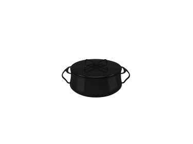 dansk kobenstyle black casserole pan  