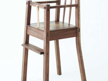 hudson workshop high chair black walnu cropped  