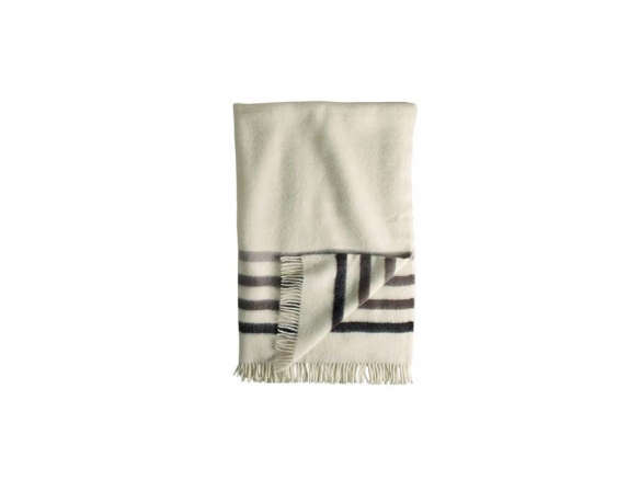 hudson’s bay capote throw & pink stripe wool blanket 8