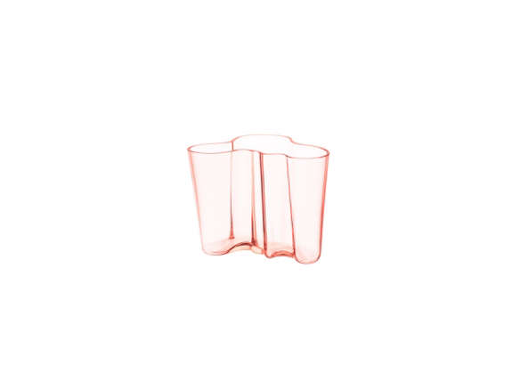 aalto vase – 16cm – salmon pink 8