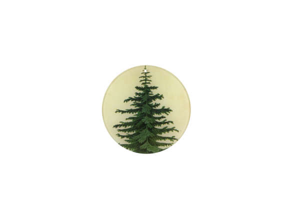 norway spruce 4 in. round ornament 8