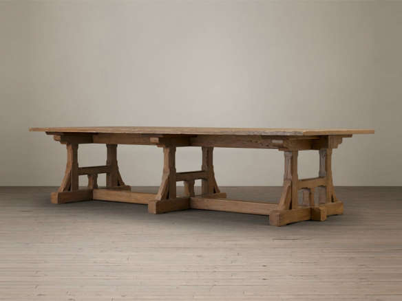 circa 1900 craftsman rectangular dining table 8