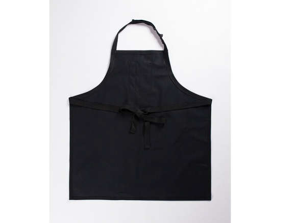 hand eye kitchen apron black canvas 8