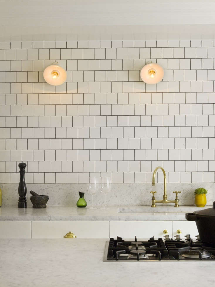 dark grout: great here (see the designer is in: an optimist at home in notting  14