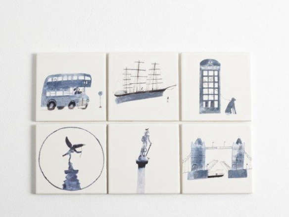 London Life Delft Tiles Iconic London Laura Carlin The New Craftsmen 007   584x438