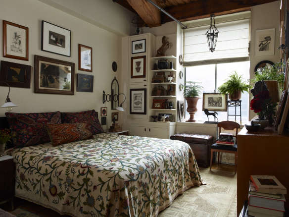 eclectic bedroom print bedspread alexandra loew  