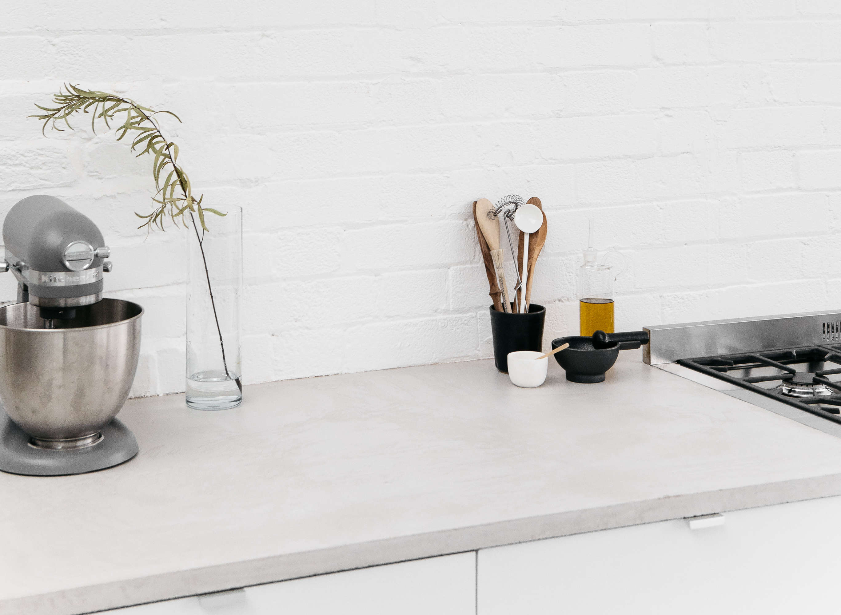 A Guide To Concrete Kitchen Countertops, Ikea Concrete Countertop
