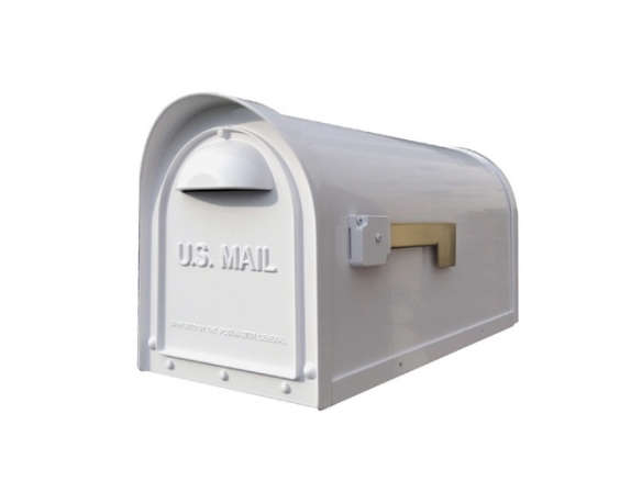 aluminum post mount rural mailbox wayfair  