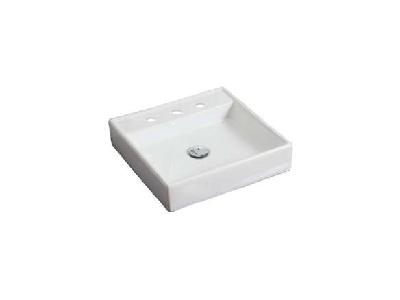 square vessel bathroom sink with overflow 8