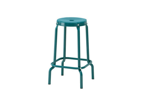 ikea raskog bar stool blue  