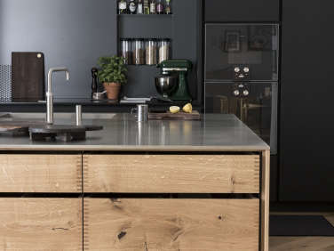 Kitchen of the Week Danish Design Star Cecilie Manzs Ikea Hack Kitchen portrait 4