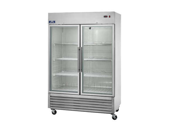arctic air two section reach in refrigerator 8