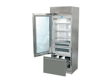 fhiaba 36 inch pro fridge glass door  