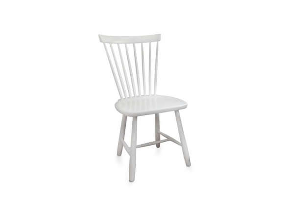 lilla aland solid birch chair white  