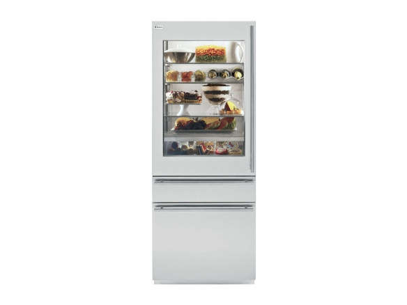 monogram fully integrated glass door refrigerator 8