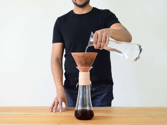 studio jose delao coffee dripper pitcher  