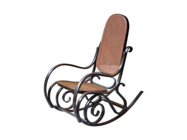 thonet model 10 bentwood rocking chair  