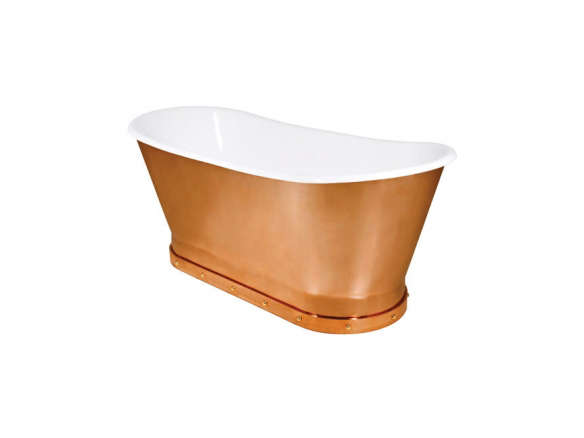 mercer bathtub – solid copper skirt 8