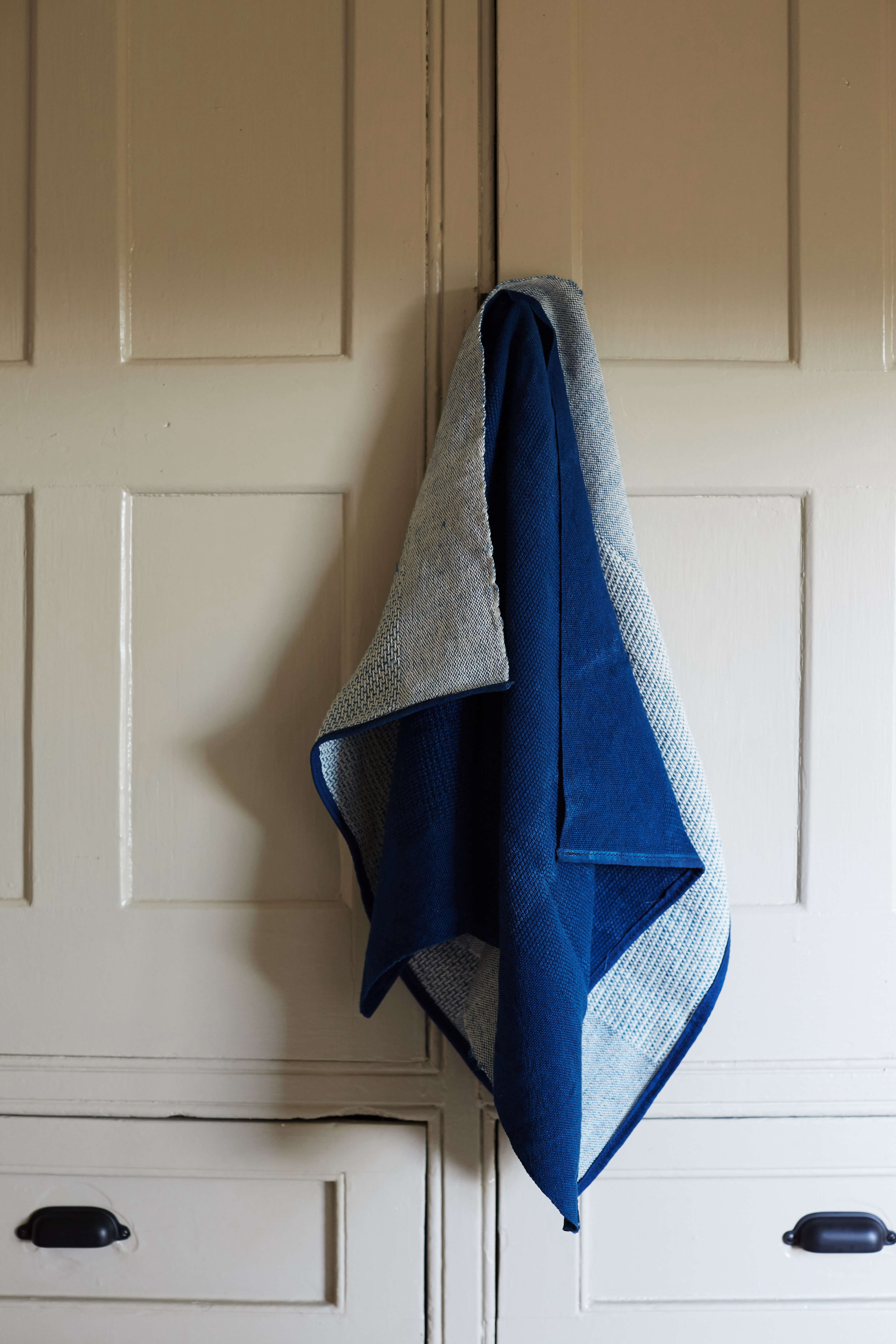 cotton hemp indigo towel virginia sin 2