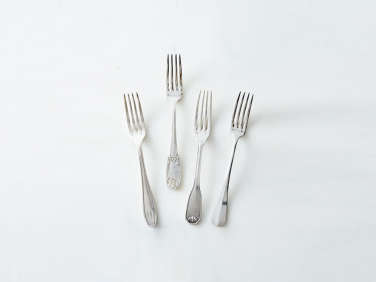 vintage silver plated french flatware  