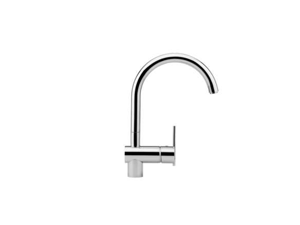 spin sink mixer with high arch spout 8