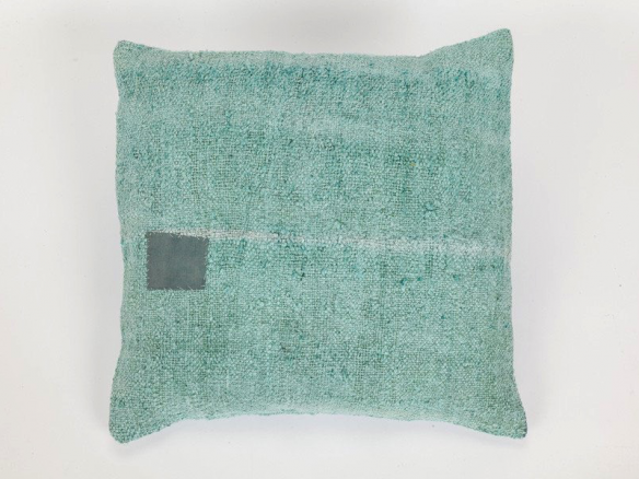 cote pierre overdyed french pillow – turquoise 8