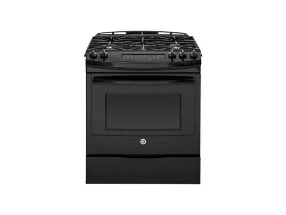 ge 5.6 cu. ft. slide in gas range with self cleaning convection oven 8
