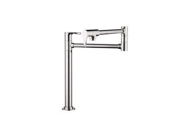 hansgrohe axor citterio pull out spray kitchen faucet  