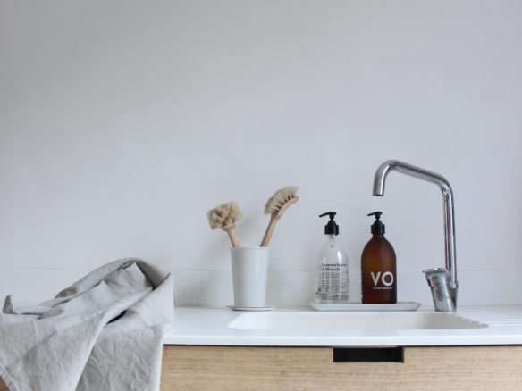 ilaria fatone corian kitchen counter and sink  