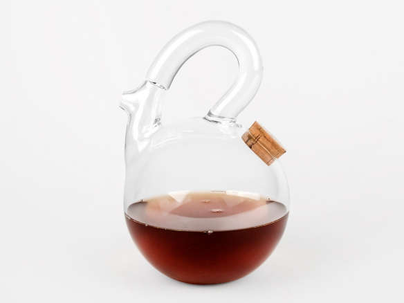 handblown glass tea pot 8